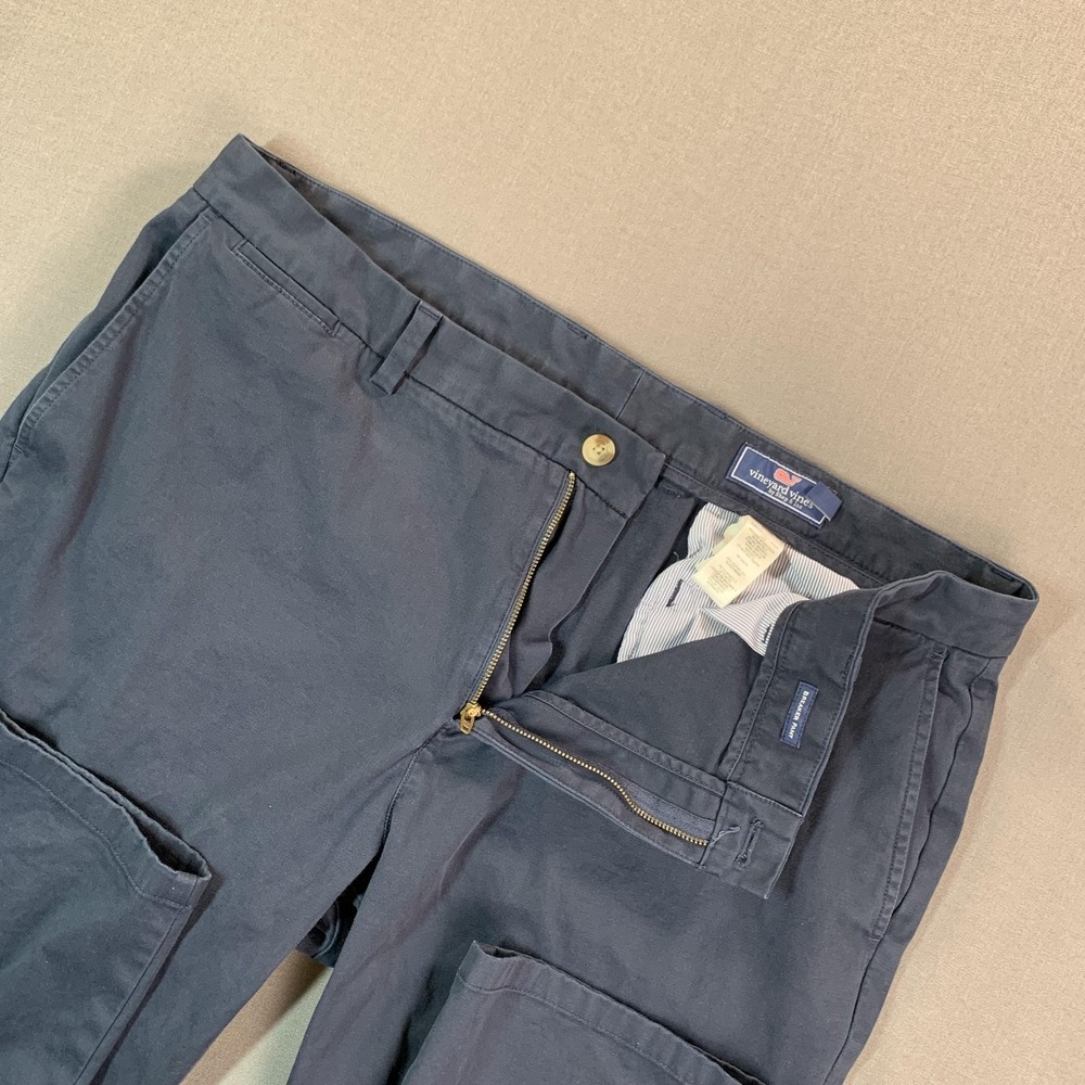 Vineyard Vines Pants Mens 40x32 Blue Breaker Chino Stretch‎ Golf Casual